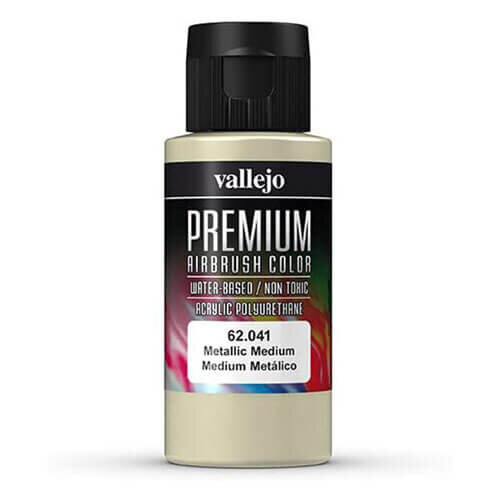 Val62041 - Av Vallejo Premium Farbe - 60ml - Metallic Medium