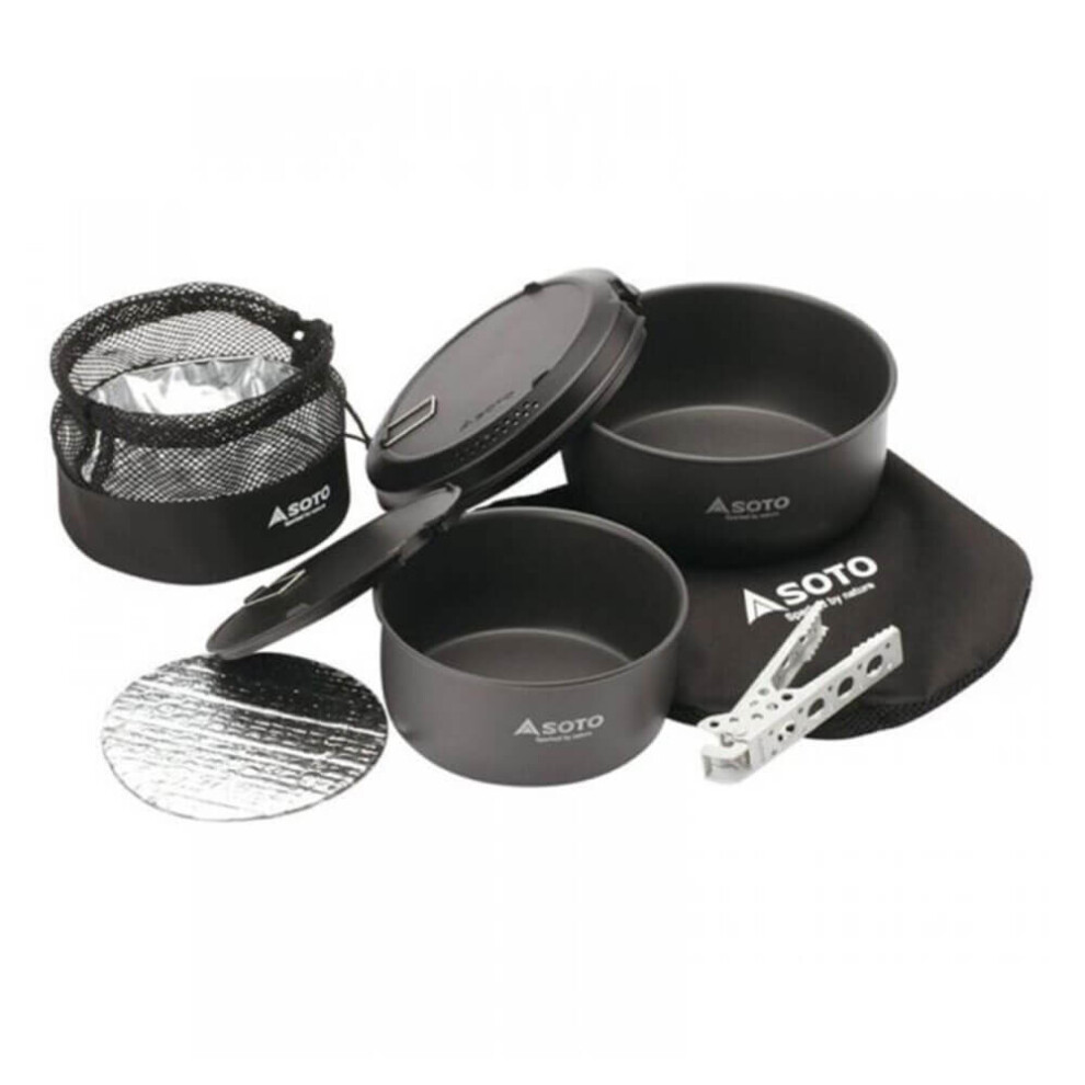 Photos - Other Camping Utensils SOTO Navigator Cook Set versatile and multi-functional, perfect for a day out or longer trips. 