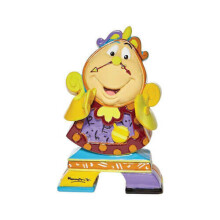 Disney Britto Beauty and the Beast Cogsworth Mini Figurine