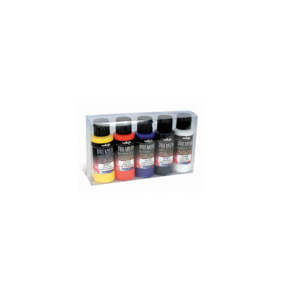 Val62104 - Av Vallejo Premium Color - 60ml Set Candy (5 X 60ml)