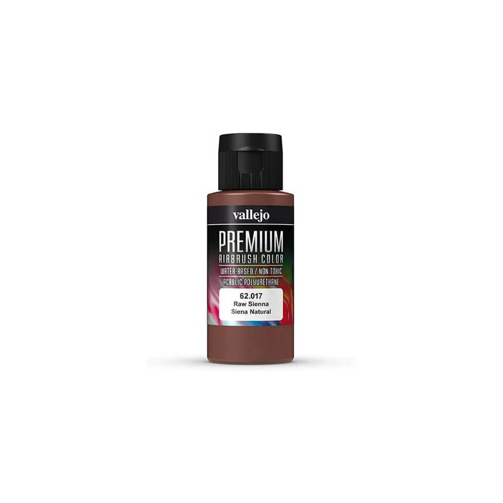 VAL62017 - AV Vallejo Premium Color - 60ml -  Raw Sienna