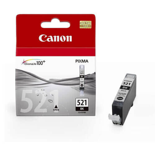 Canon CANON mustepatruuna CLI-521 BK Musta valokuva