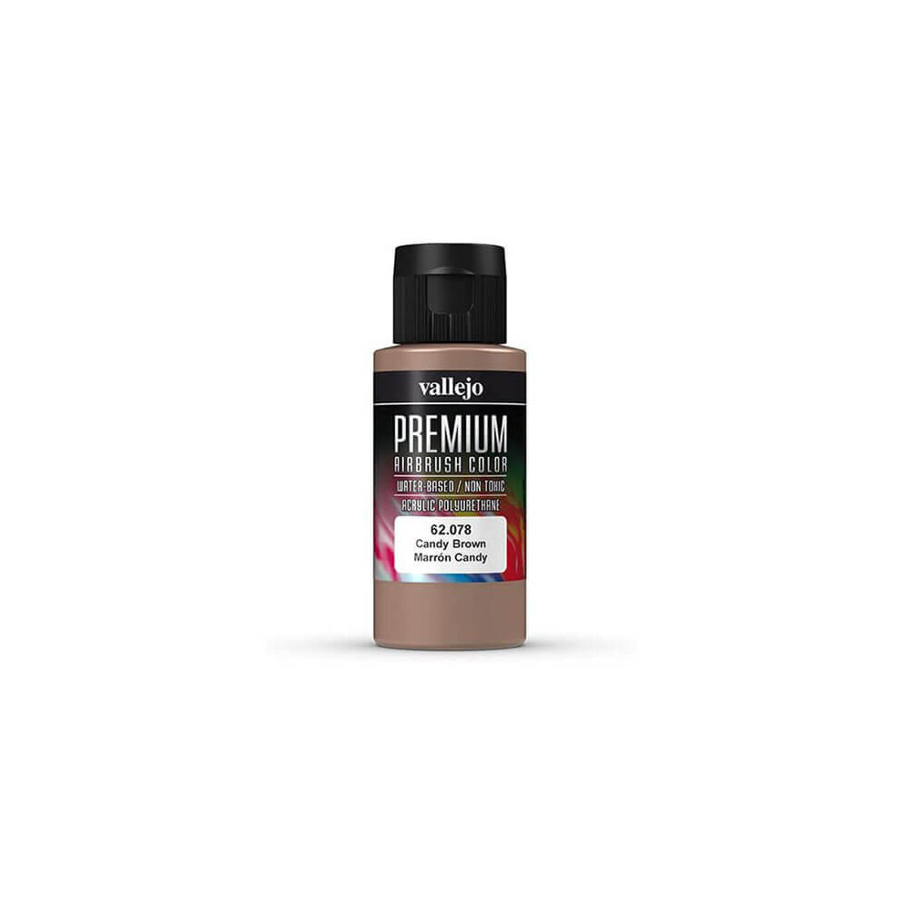 VAL62078 - AV Vallejo Premium Color - 60ml -  Candy Brown