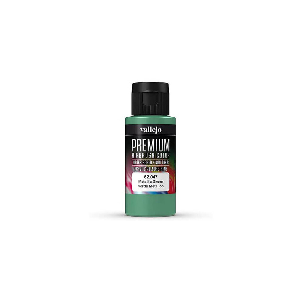 Val62047 - Av Vallejo Premium Color - 60ml - Metallic Green