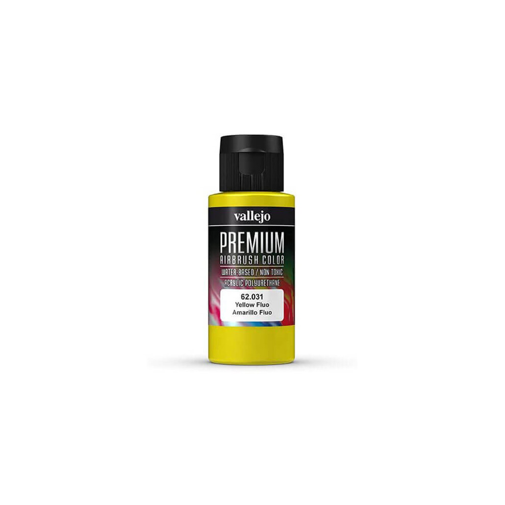 VAL62031 - AV Vallejo Premium Color - 60ml - Fluorescent Yellow