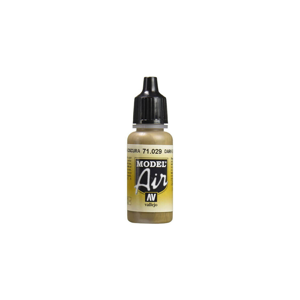 Val029 - Av Vallejo Model Air 17ml - Dark Earth