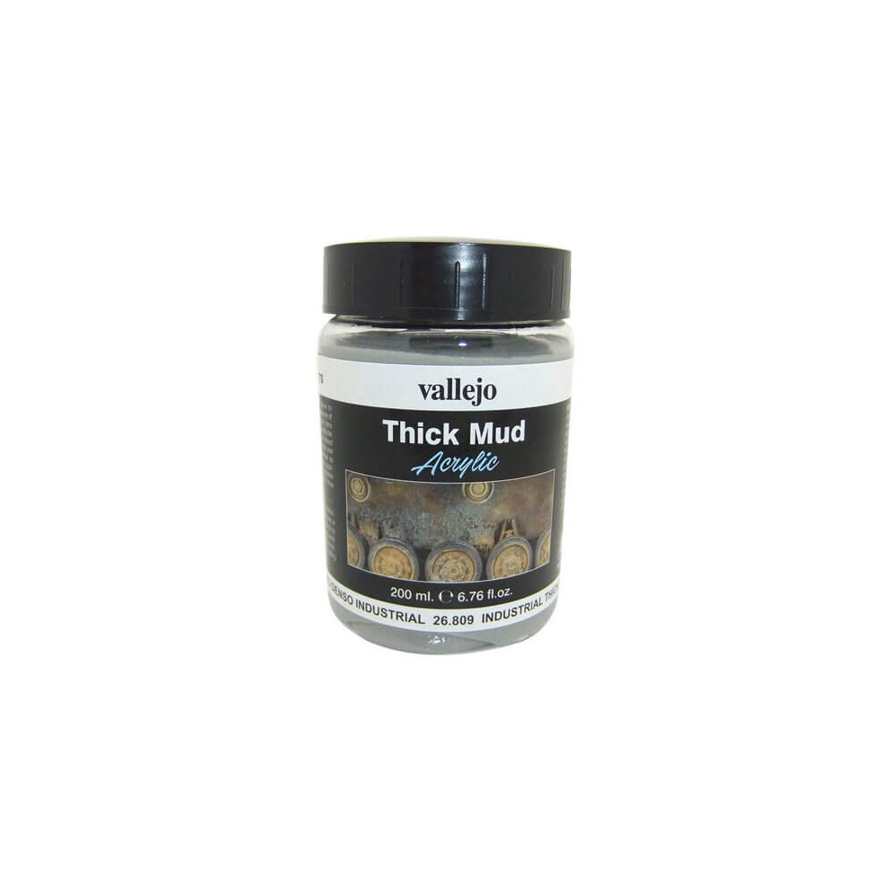 Val26809 - Av Weathering Effects 200ml - Industrial Thick Mud