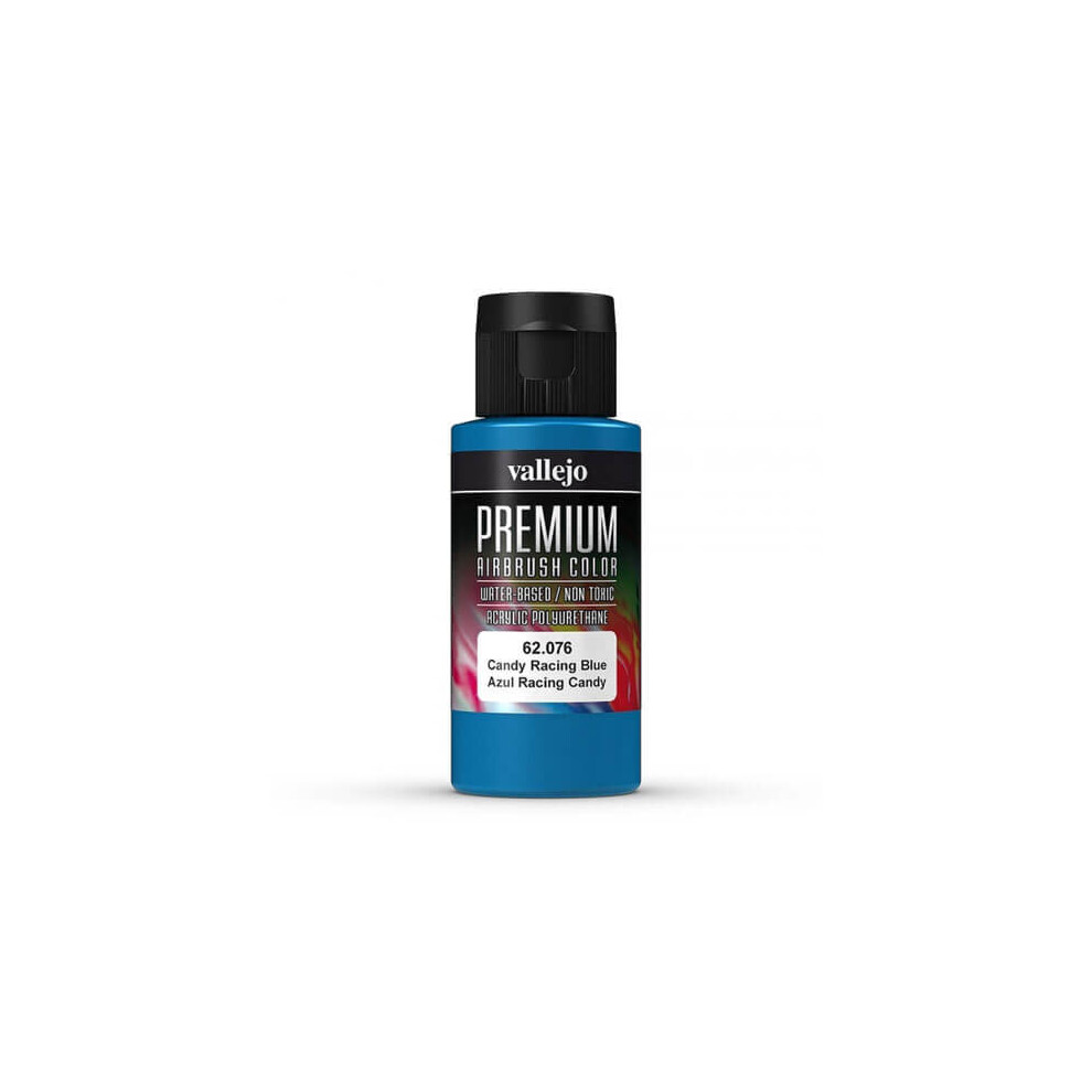 VAL62076 - AV Vallejo Premium Color - 60ml -  Candy Racing Blue