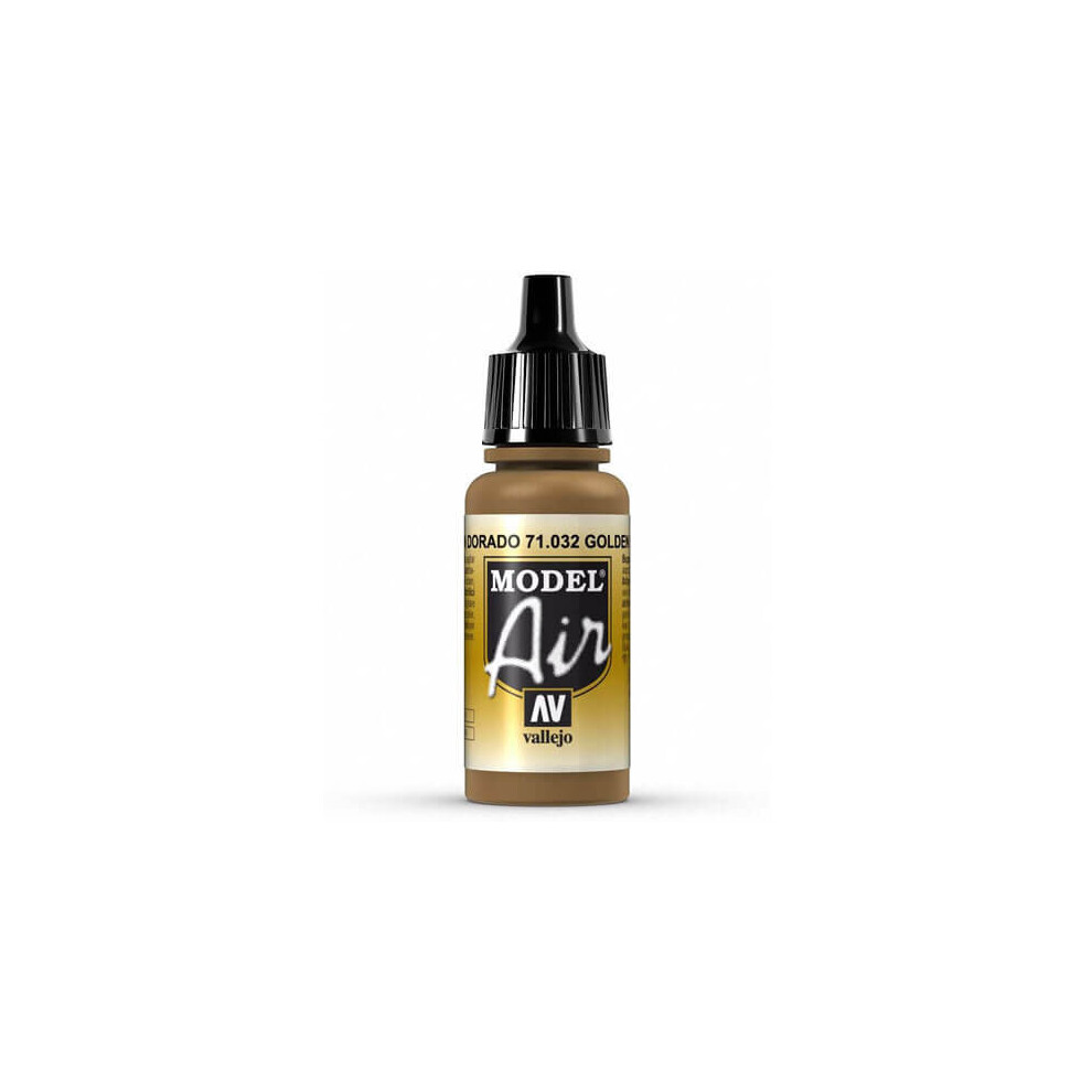 Val032 - Av Vallejo Model Air 17ml - Golden Brown