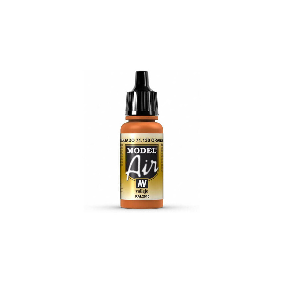 Val130 - Av Vallejo Model Air 17ml  - Orange Rust