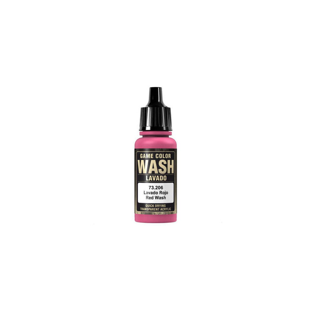 Val73206 - Av Washes - Red 17ml