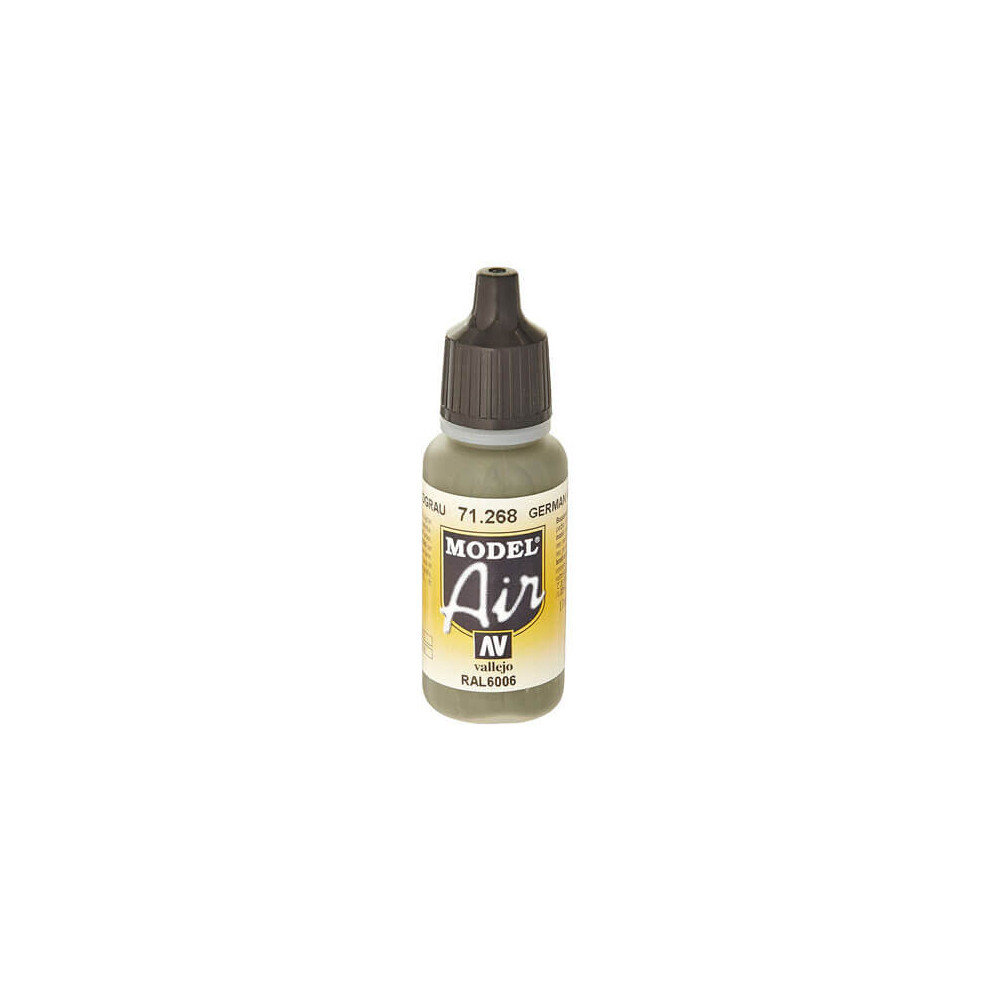 Val71268 - Av Vallejo Model Air 17ml - German Grey