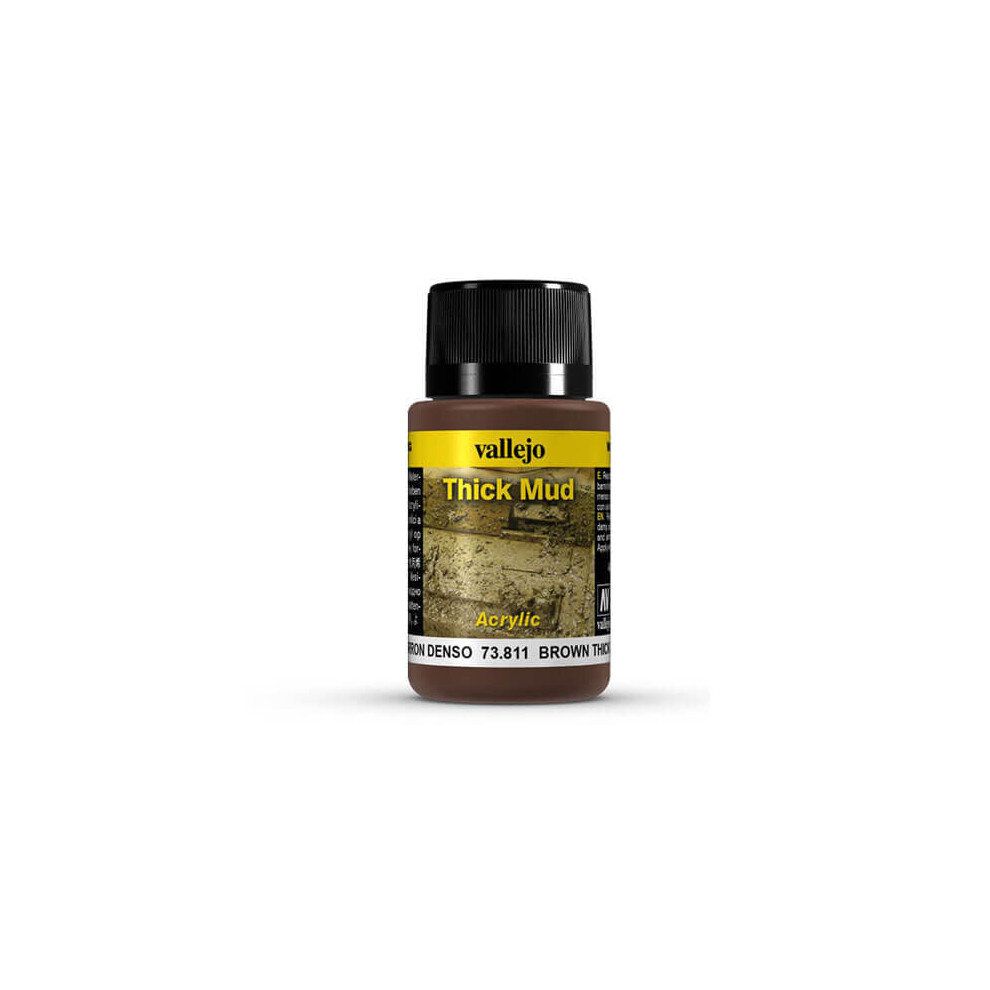 Val73811 - Av Weathering Effects 40ml - Brown Thick Mud