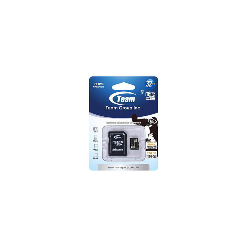 Team Group 32Gb Micro Sdhc 32Gb Microsdhc Class 10 Memory Card 765441003101