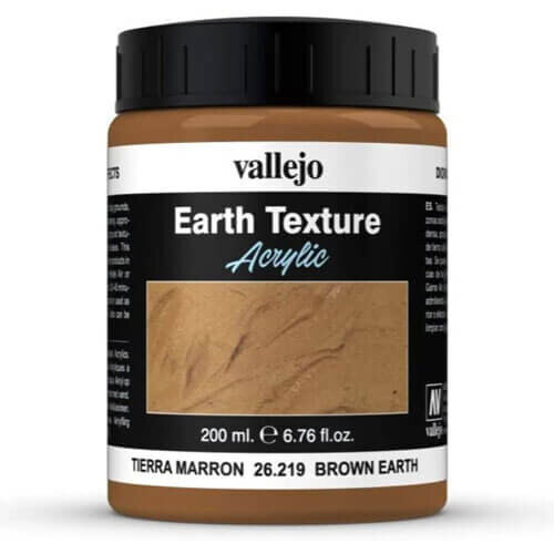 Val26219 - Av Vallejo Stone Textures - Terre brune 200ml