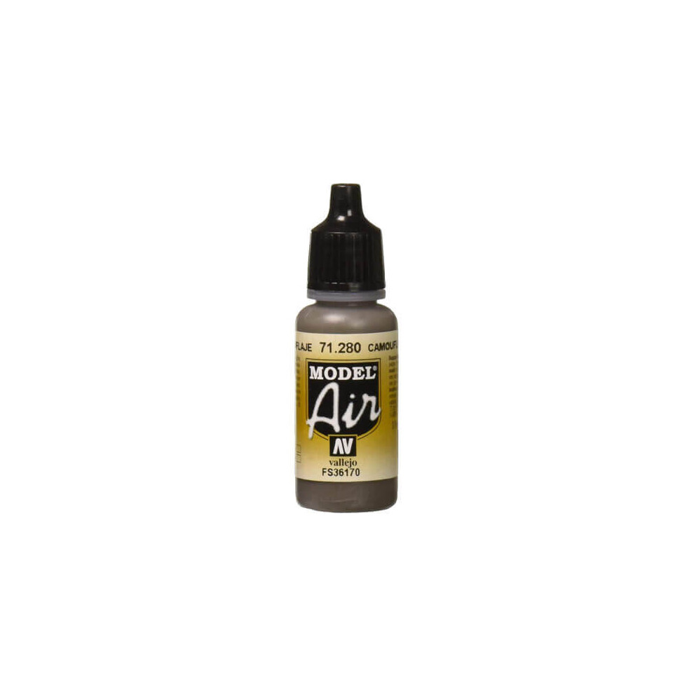 Val71280 - Av Vallejo Model Air 17ml - Camouflage Gray