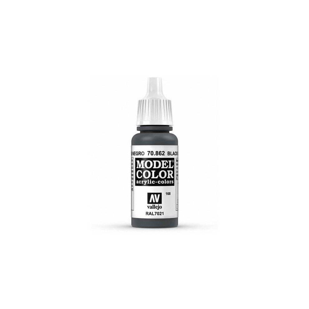 Val862 - Av Vallejo Model Color 17ml - Black Grey