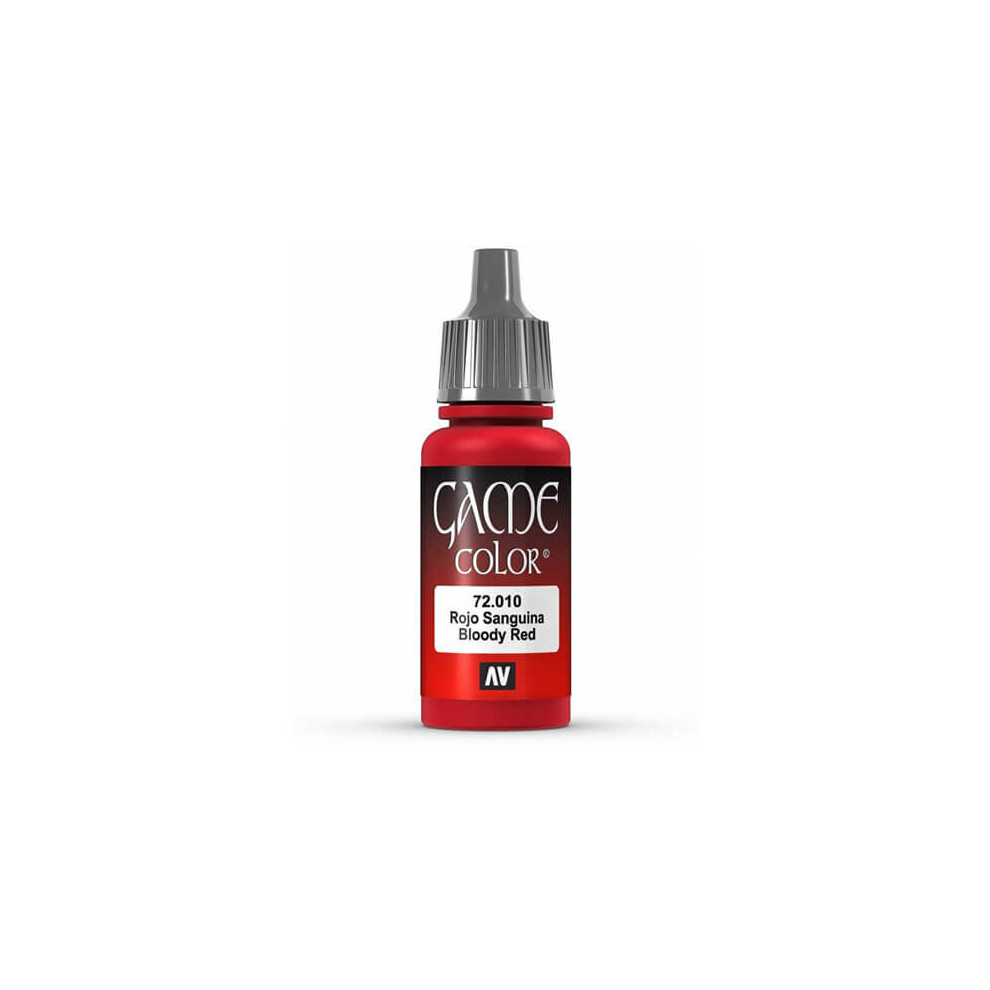 Val72010 - Av Vallejo Game Color 17ml - Bloody Red