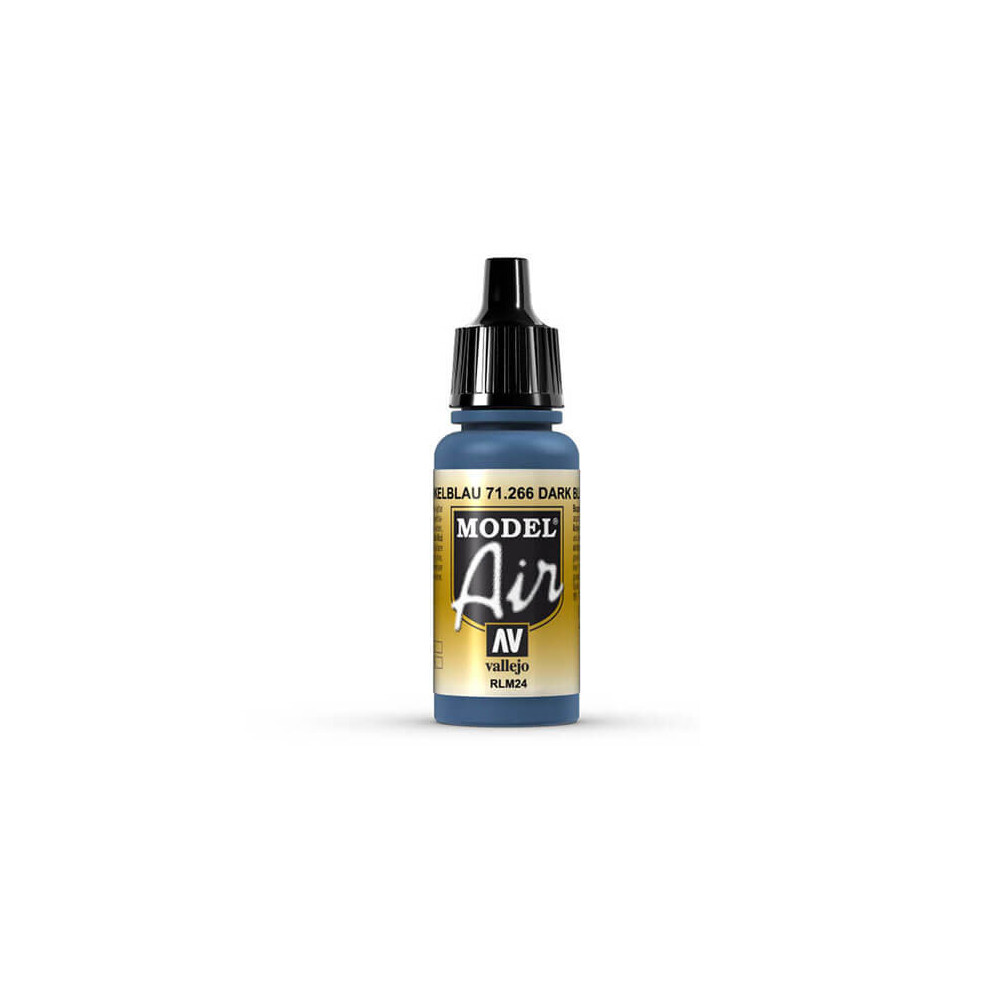 Val71266 - Av Vallejo Model Air 17ml - Dark Blue Rlm24