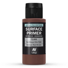 Val73605 - Av Polyurethane - Primer Ge Rman Red Brown (ral 8012) 60ml