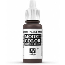 Val854 - Av Vallejo Model Color 17ml - Brown Glaze