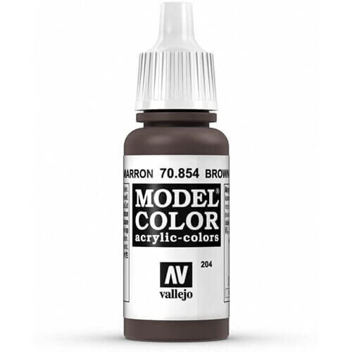 Val854 - Av Vallejo Model Color 17ml - Brown Glaze