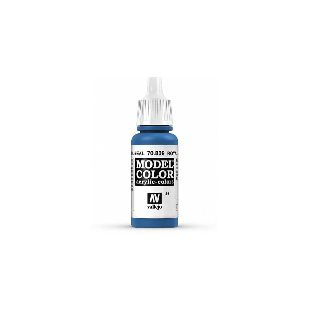 Val809 - Av Vallejo Model Color 17ml - Royal Blue