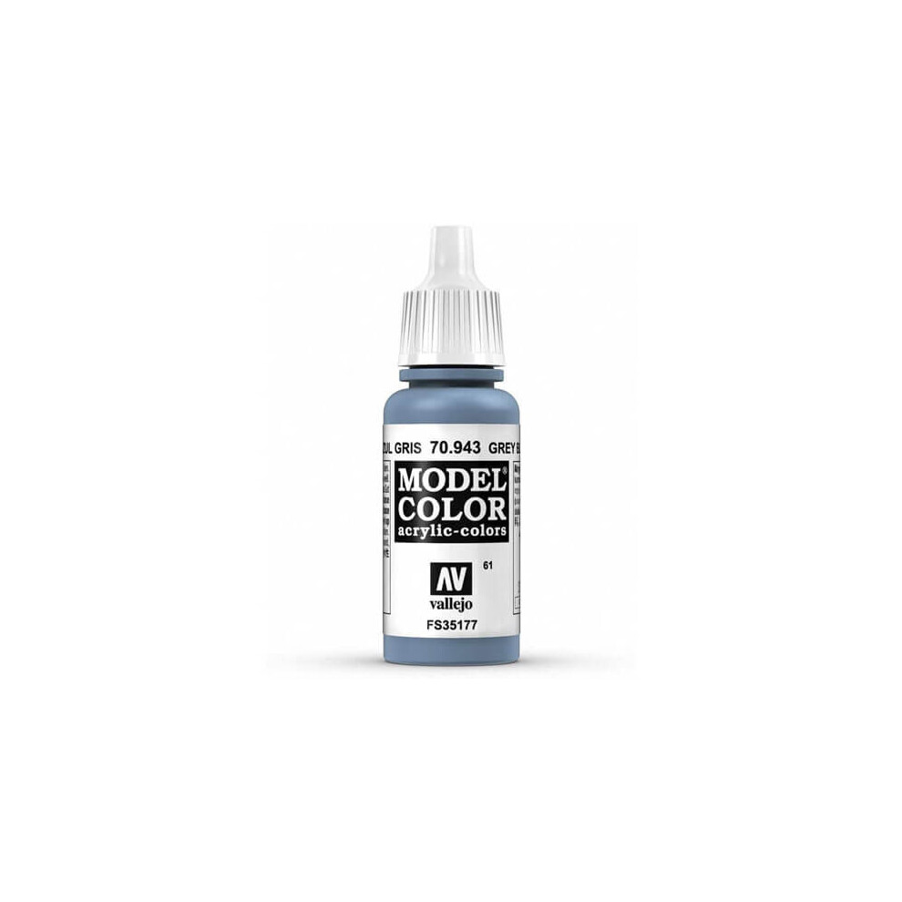 Val943 - Av Vallejo Model Color 17ml - Grey Blue