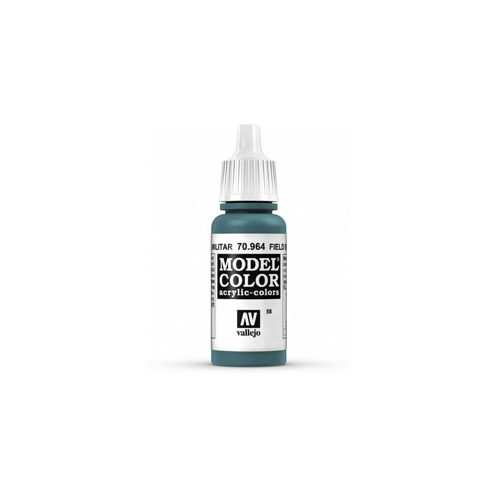 Val964 - Av Vallejo Model Color 17ml - Field Blue