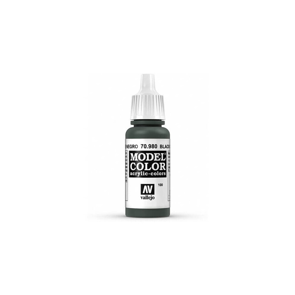 Val980 - Av Vallejo Model Color 17ml - Black Green