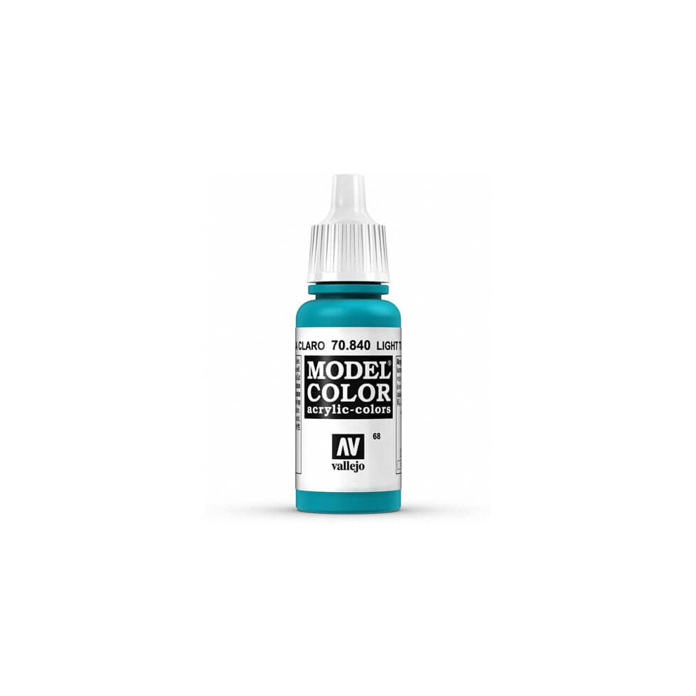 Val840 - Av Vallejo Model Color 17ml - Light Turquoise