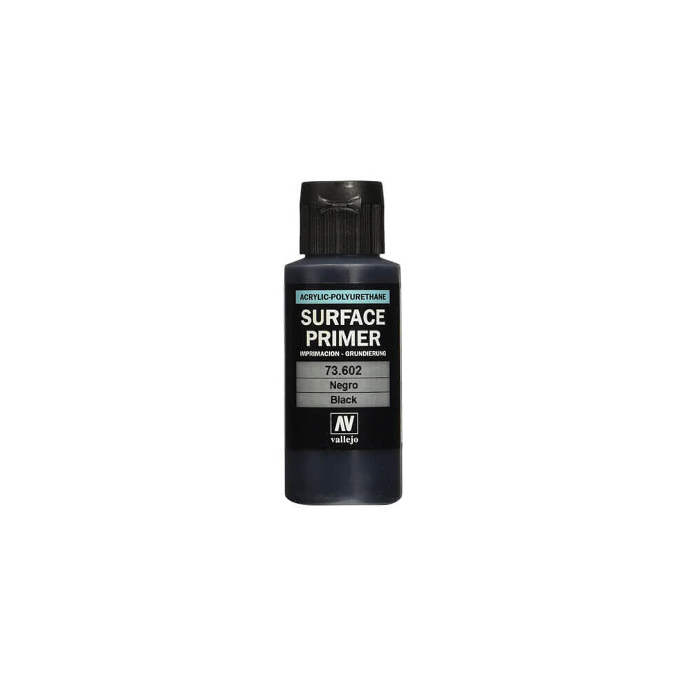 Val73602 - Av Polyurethane - Primer Black 60ml