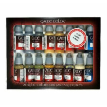 Val72291 - Av Vallejo Game Color Set - Leather and Metal (x16)