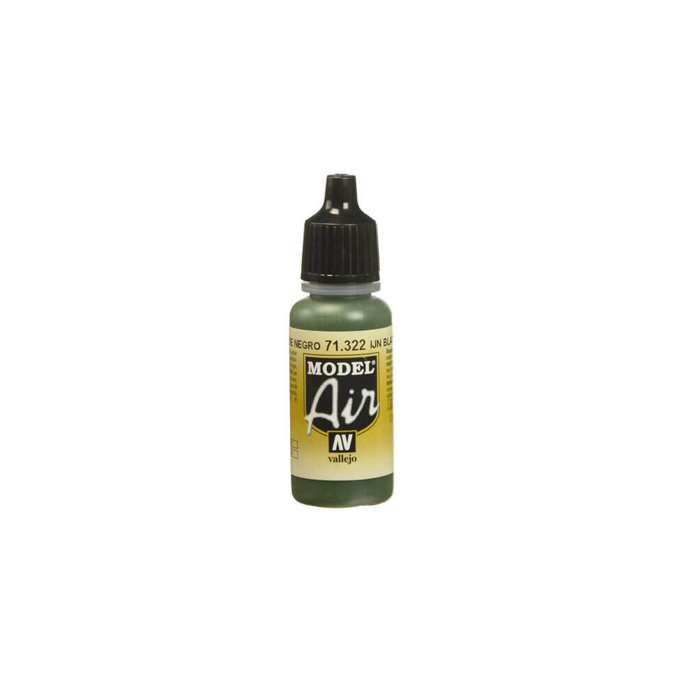 Val71322 - Av Vallejo Model Air 17ml - Ijn Black Green