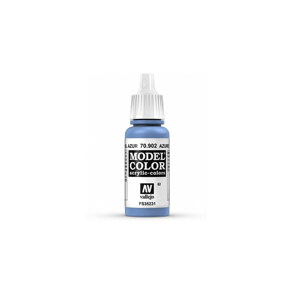 Val902 - Av Vallejo Model Color 17ml - Azure