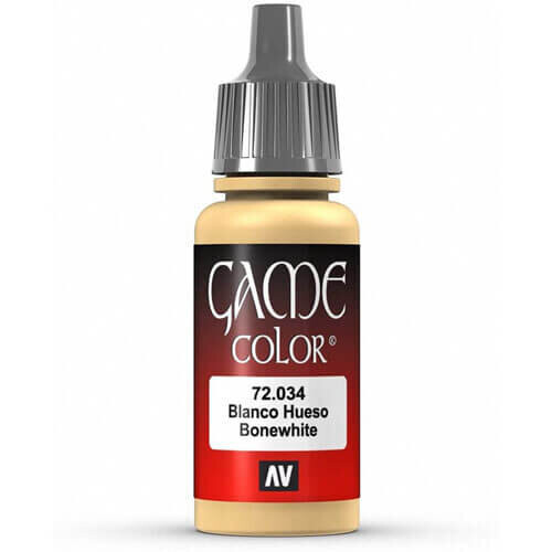Vallejo Val72034 - Av Vallejo Game Color 17ml - Bonewhite