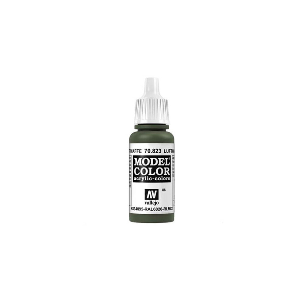 Val823 - Av Vallejo Model Color 17ml - Luftwaffe Cam Green