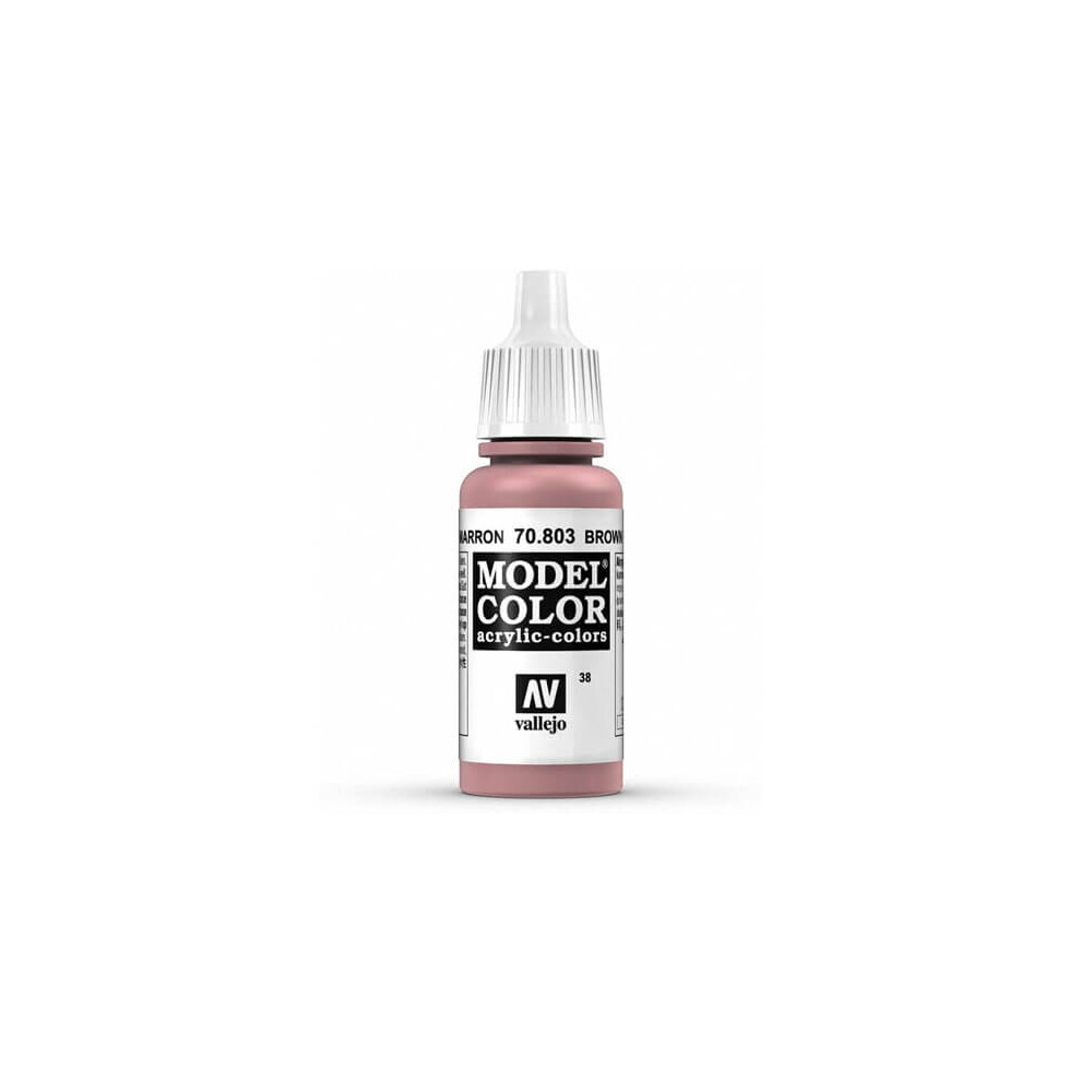 Val803 - Av Vallejo Model Color 17ml - Brown Rose