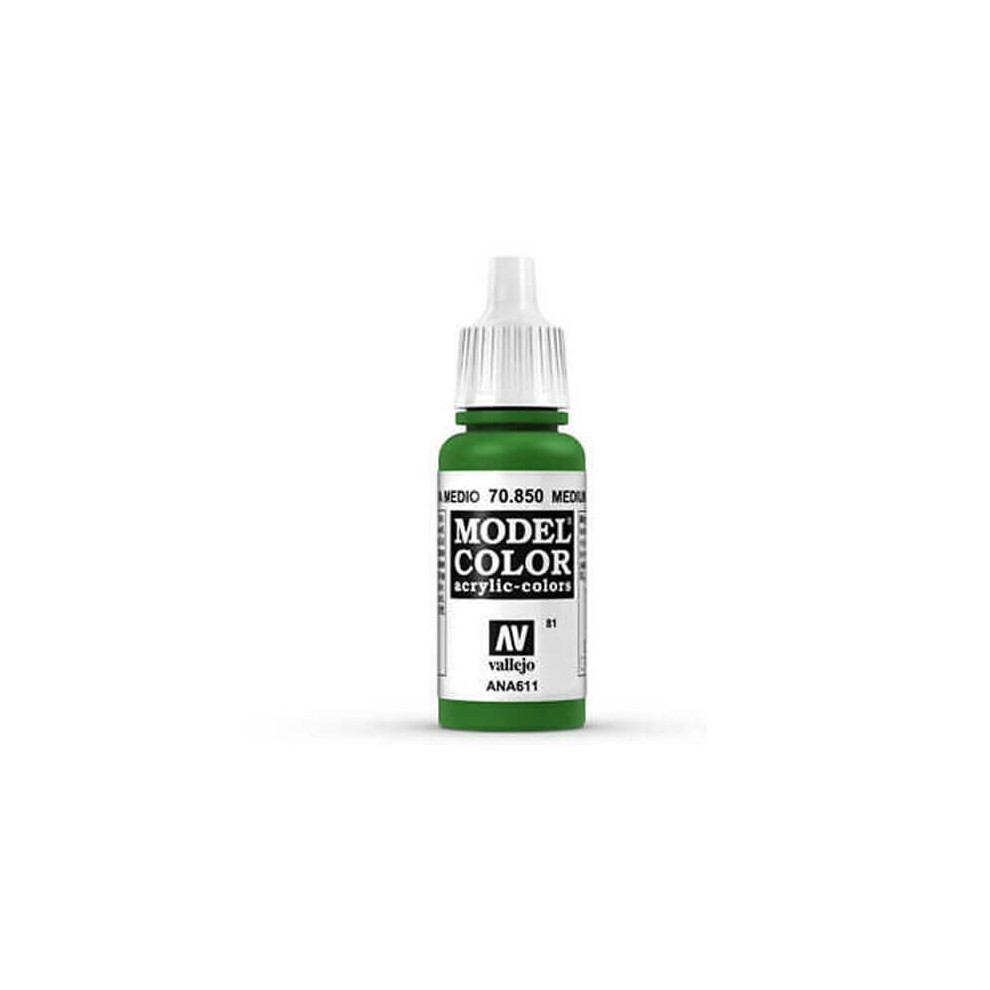 Val850 - Av Vallejo Model Color 17ml - Medium Olive