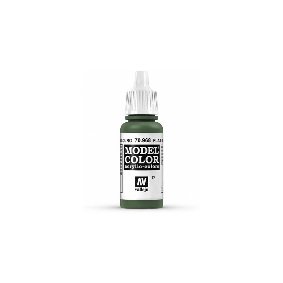 Val968 - Av Vallejo Model Color 17ml - Flat Green