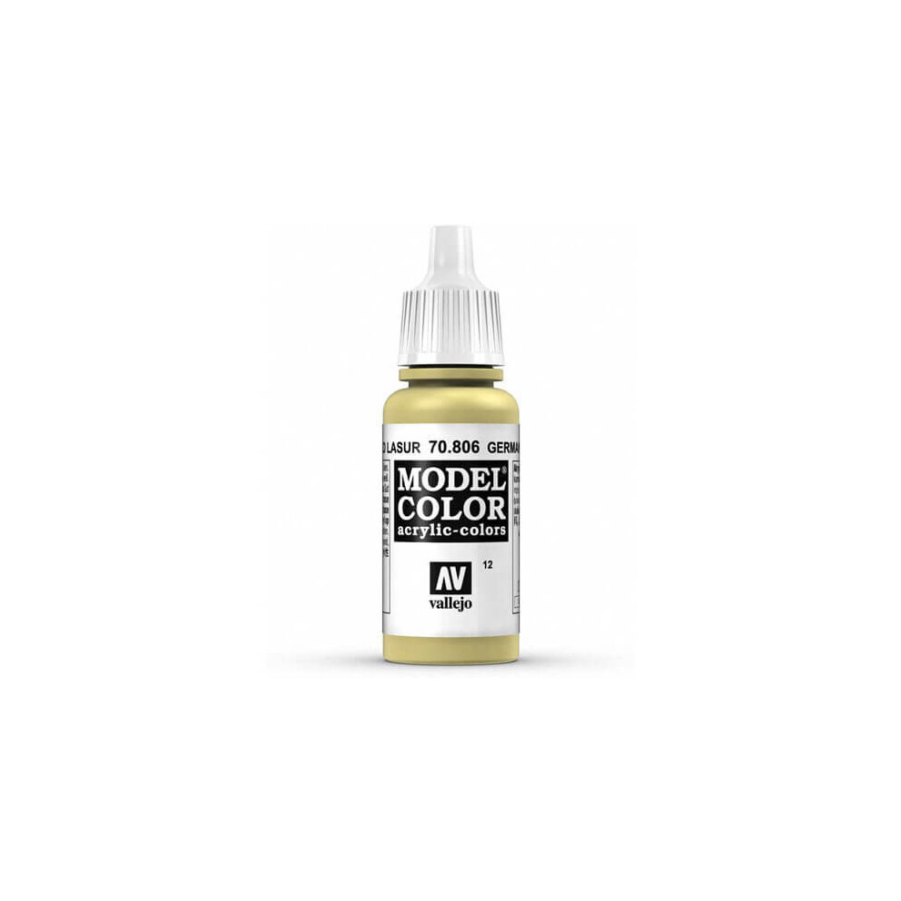 Val806 - Av Vallejo Model Color 17ml - German Yellow