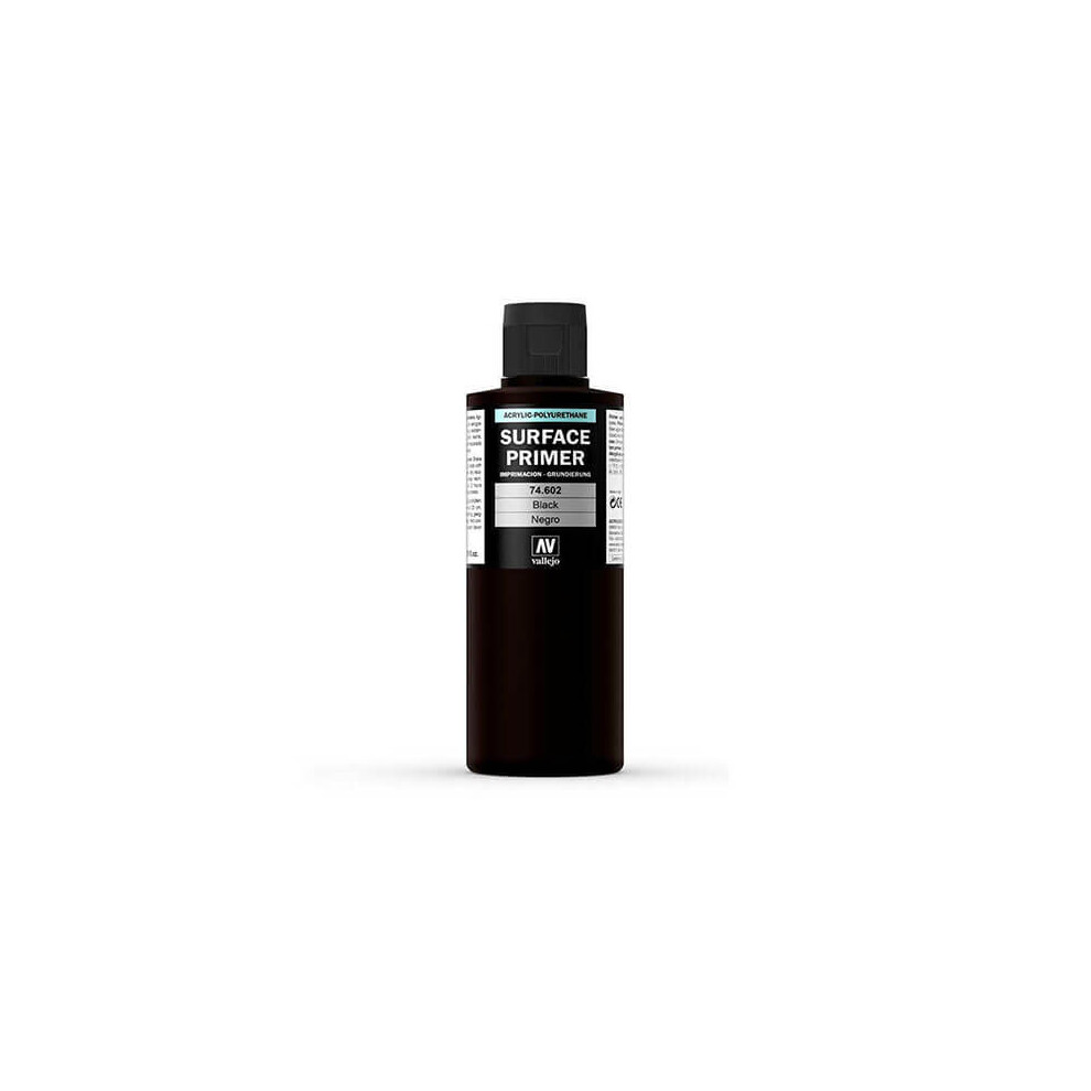 Val74602 - Av Polyurethane - Primer Black 200ml