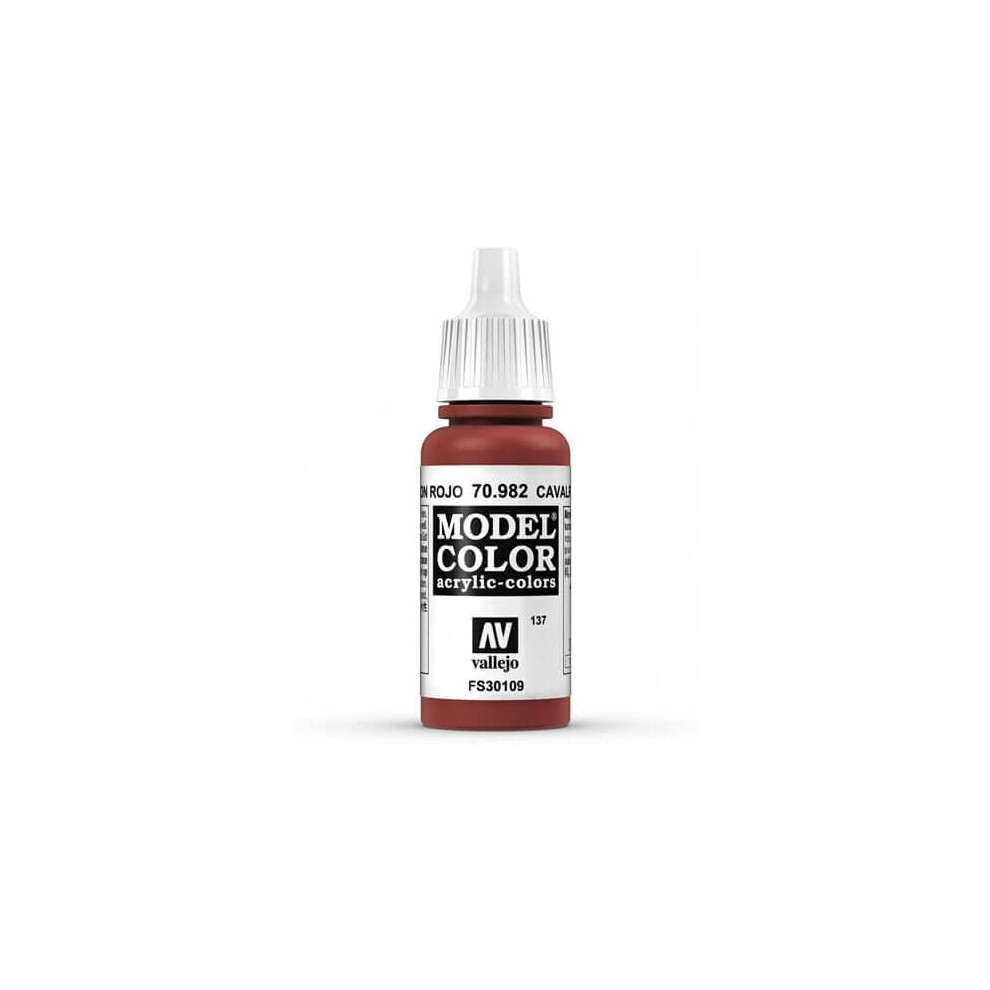 Val982 - Av Vallejo Model Color 17ml - Calvalry Brown