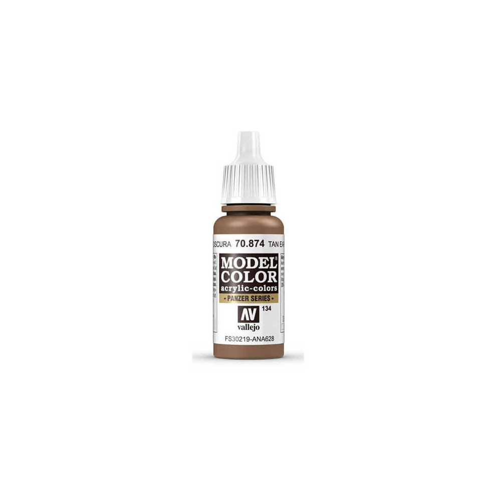 Val874 - Av Vallejo Model Color 17ml - Us Tan Earth