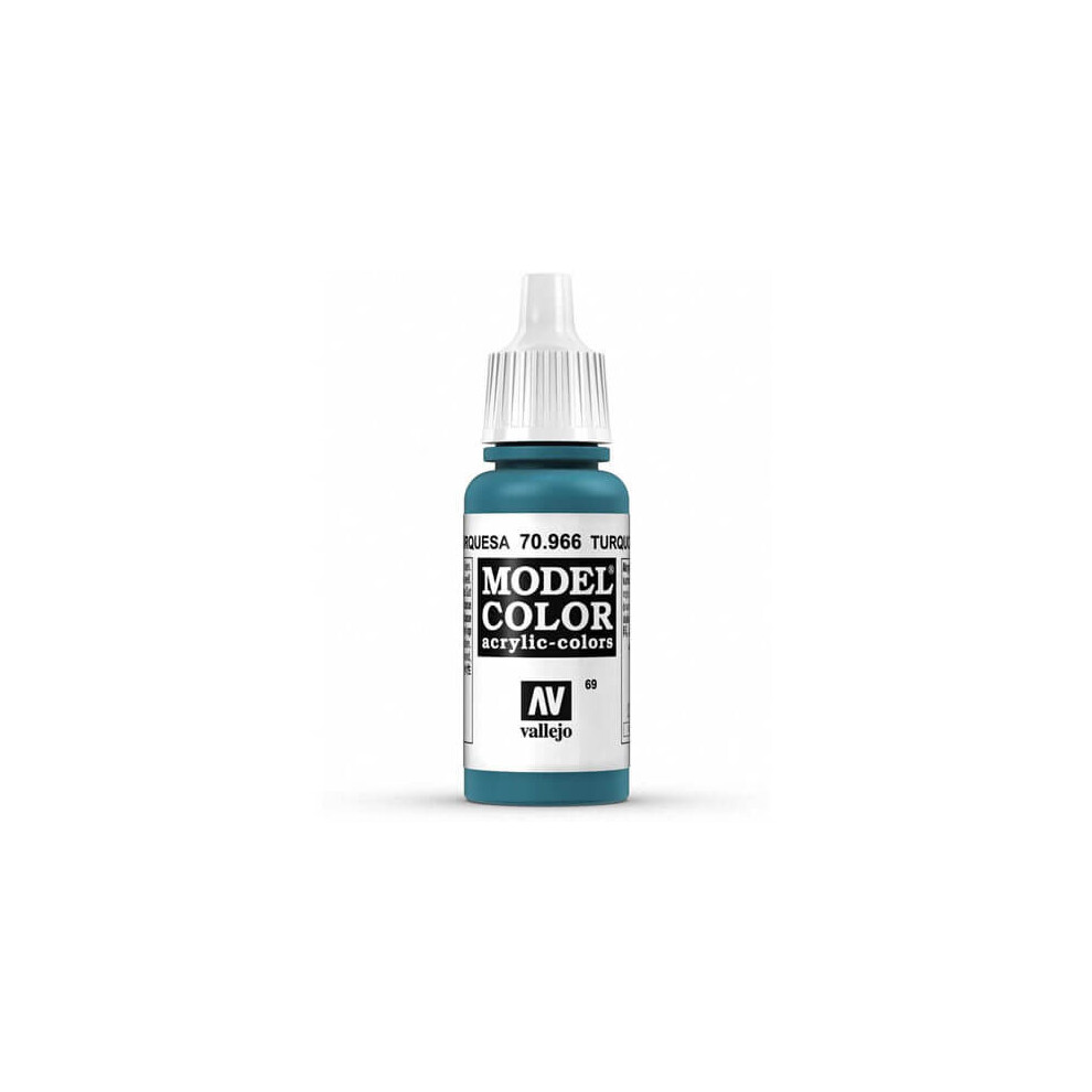 Val966 - Av Vallejo Model Color 17ml - Turquoise