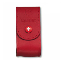 Nahkakotelo - Victorinox - 91mm - Punainen - Pehmeä - Yhteensopiva 15-23 kappaletta