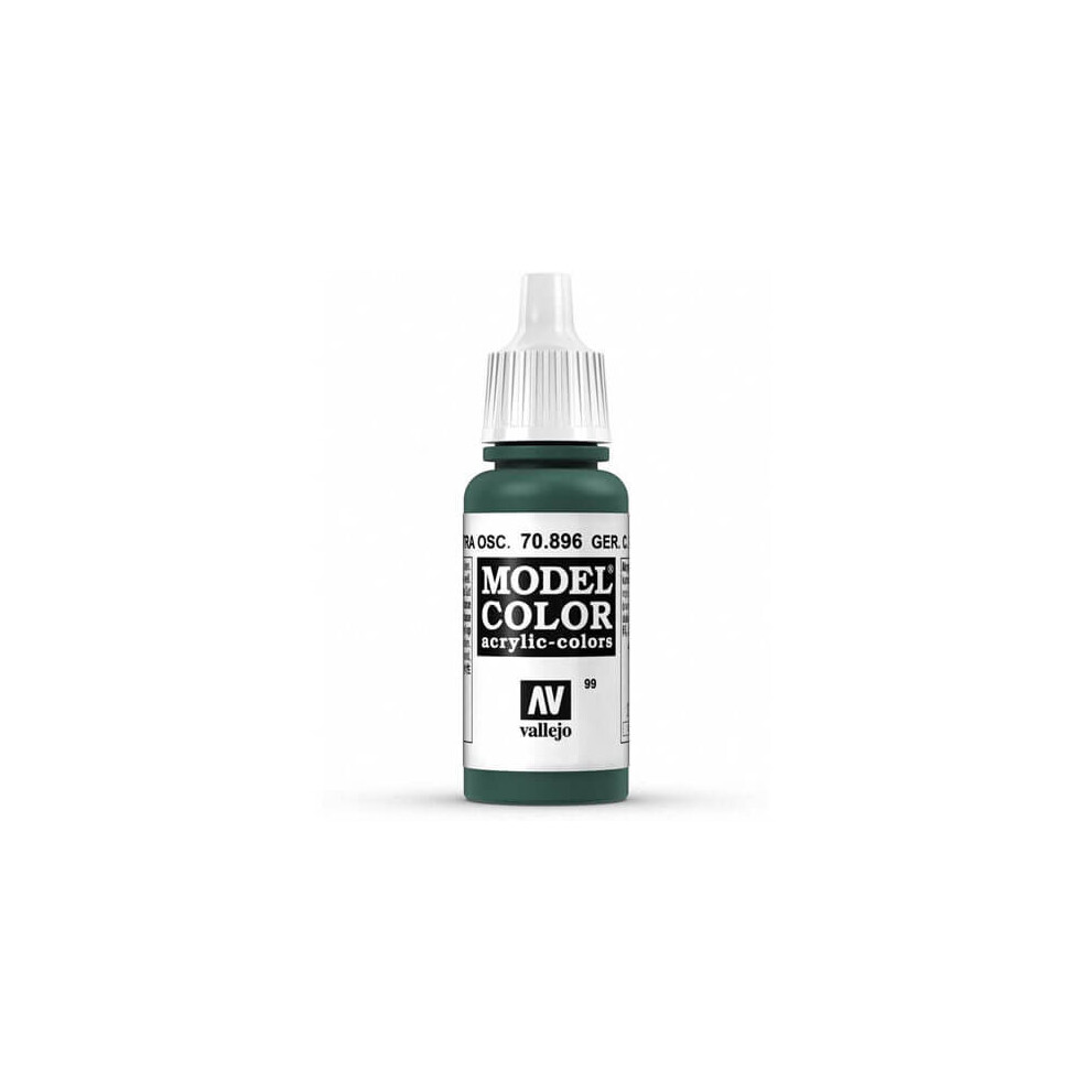 Val896 - Av Vallejo Model Color 17ml - German Cam Extra Dark Green