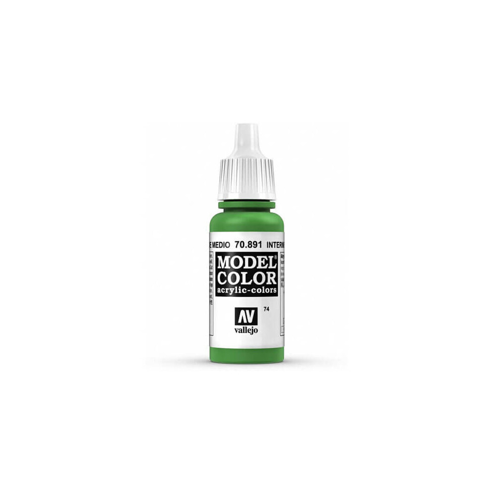 Val891 - Av Vallejo Model Color 17ml - Intermediate Green