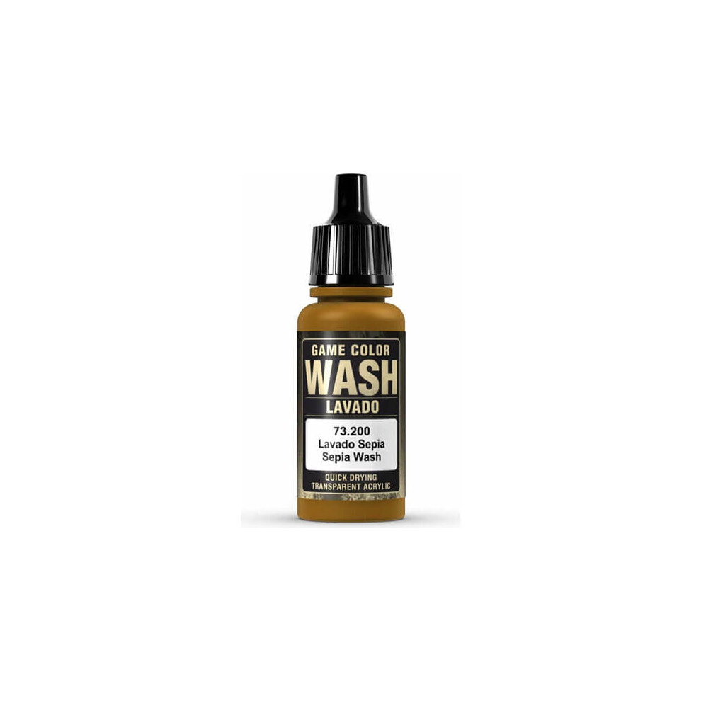 Val73200 - Av Washes - Sepia 17ml