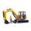 Bruder cat Minibagger mit Bauarbeiter 1
